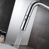 IMEX Grifo Cocina Extraíble Caño Alto NIZA GCE027 Doble Jet Cromo