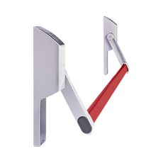 Vías de escape - Antipánico Serie Global 1E TESA de Embutir Gris y Rojo