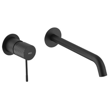 Accesorios y ayudas baño - IMEX Grifo Monomando Lavabo Empotrado Génova Negro Mate