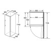 Congeladores - BOSCH Congelador Vertical GSN33VLEP 1 Puerta Inox Mate