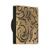 Pomo Cuadrado 50x50mm Cuero