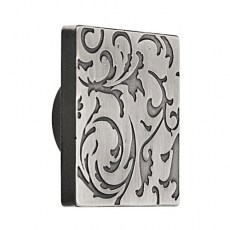 Pomo Cuadrado 50x50mm Plata