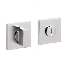 Condena Descondena Link Q Low con Roseta Cuadrada Inox Satinado