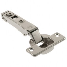 FERRARI Bisagra Recta Clip Ø35 mm 110º Sin Muelle Níquel