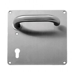 Juego Manivelas con Placa Limpieza HADESC72 Inox Bocallave 72 mm