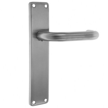 Manivelas con placa - Juego Manivelas con Placa Recta HADESR Inox