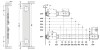 Corredera y kit para armario - Kit Herraje Puerta Escamoteable F-PARK71 16B