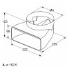 Accesorios y complementos - BOSCH Accesorio Encimera HEZ9VDSI1 Adaptador Conector Plano 90º