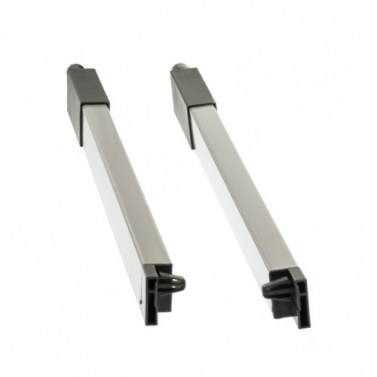 Juego Varillas HI-BOX Recta Inferior 400 mm Gris