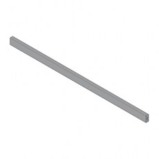 Varilla Recta Frontal Interior HI-BOX 1100 mm Gris