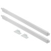 Juego Varillas Rectangulares Hi-Line 550 mm Blanco