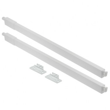 Juego Varillas Rectangulares Hi-Line 550 mm Blanco