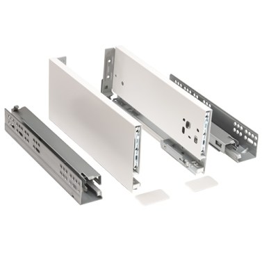 Cajón HI-LINE Fondo 450 mm Alto 121 mm Blanco
