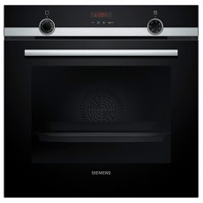 Hornos - SIEMENS Horno Multifunción con Vapor HR574AER0 Cristal Negro Inox