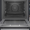 Hornos - SIEMENS Horno Multifunción con Vapor HR574AER0 Cristal Negro Inox