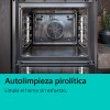Hornos - SIEMENS Horno Multifunción con Vapor HR574AER0 Cristal Negro Inox