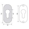 Bocallaves - Bocallave Yale Ovalado I012 Inox