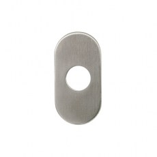 Bocallaves - Juego Rosetas Ovaladas I013 para Muletilla Inox