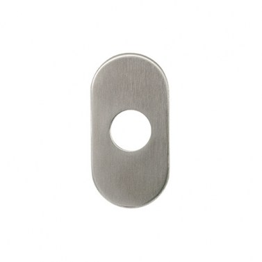 Bocallaves - Juego Rosetas Ovaladas I013 para Muletilla Inox