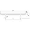 Asa I200 10x160 mm Inox Mate