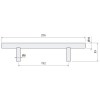 Asa I200 10x192 mm Inox Mate