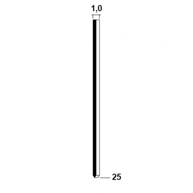 Consumibles para herramientas - Pin I/25 mm Caja 7.000