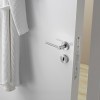 Manivelas con roseta - Juego Manivelas con Roseta Opo Inox Satinado