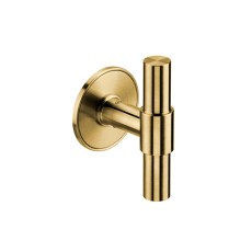 Pomo Puerta Entrada IN.00.173.16 Simple PVD Oro Mate