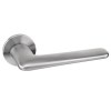 Juego Manivelas con Roseta Flow Inox Satinado