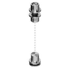 Bisagras Varias - Sistema Pivotante para Tableros Giratorios 20 Kg Inox