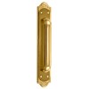 Manillón con Placa J-13 Oro Satinado