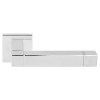 Juego Manivelas con Roseta Cuadrada Square JB100-G Inox Brillo