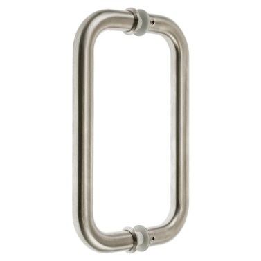 Manillones con roseta - Juego Manillones TR Curvo sin Roseta Inox Mate