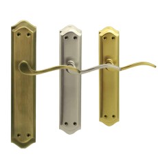 Manivelas con placa - Juego Manivelas con Placa de Hierro EQ20
