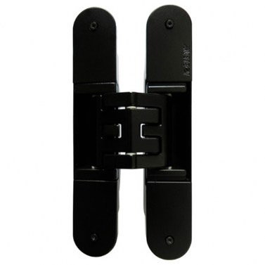 Bisagra Oculta Kubica K5080 2B 80 Kg Negro Mate