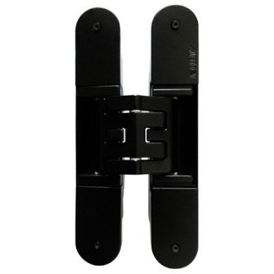 Bisagra Oculta Kubica K5080 2B 80 Kg Negro Mate
