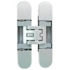 Bisagra Oculta Kubica K6400 3B 45Kg Autocentrante Cromo Satinado