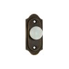 Tirador Maletero K-70 Bronce Envejecido y Porcelana Blanca