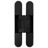 Bisagra Oculta Kubi7 K7120 3B 140Kg Negro Mate