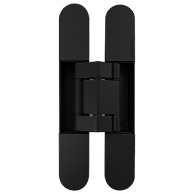 Bisagra Oculta Kubi7 K7120 3B 140Kg Negro Mate
