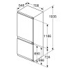 Frigoríficos - BOSCH Frigorífico KBN96VFE0 2 Puertas Integrable