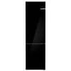Frigoríficos - BOSCH Frigorífico KGN39LBCF 2 Puertas Cristal Negro