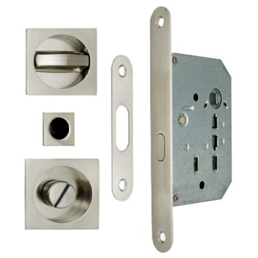 Cerraduras puerta corredera - Kit Cuadrado Puerta Corredera de Condena 7530