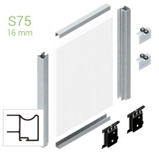 Corredera y kit para armario - Kit Puerta Corredera Terra TR16 16mm