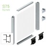 Corredera y kit para armario - Kit Puerta Corredera Terra TR16MIN 16mm