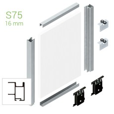 Corredera y kit para armario - Kit Puerta Corredera Terra TR16MIN 16mm