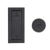 Kit Corredera Oculto Negro Mate