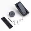 Kit Corredera Oculto Negro Mate
