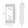 Cerradura Magnética SpinOff Premium E50 mm sin Cubierta