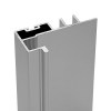 Corredera y kit para armario - Kit Puerta Corredera Terra TR10V7 Plata Mate 2,6 Metros